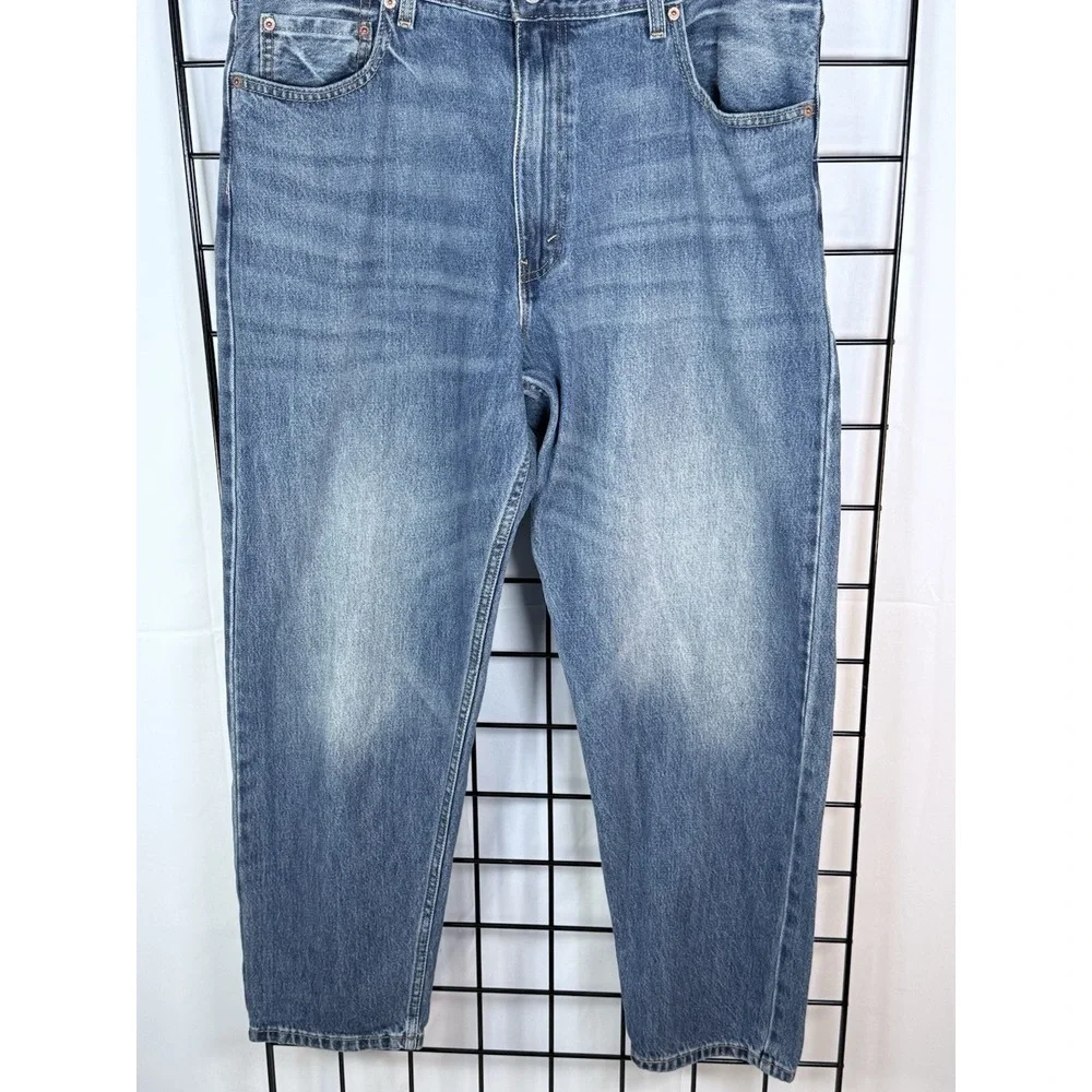 Levi's 550 Jeans Mens‎ 38x32 Blue Relaxed Fit Tapered Leg Medium Wash Denim